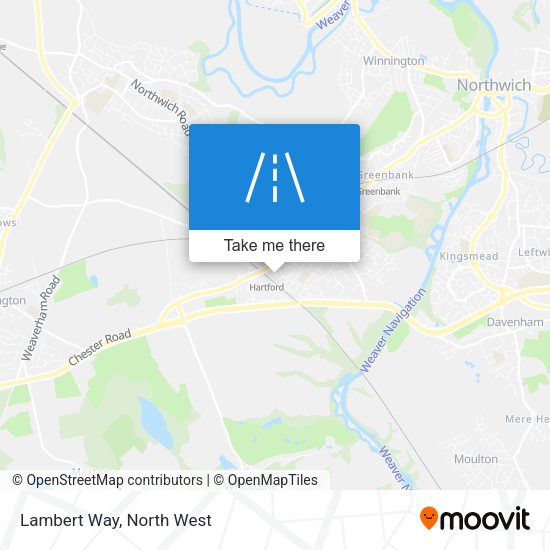 Lambert Way map