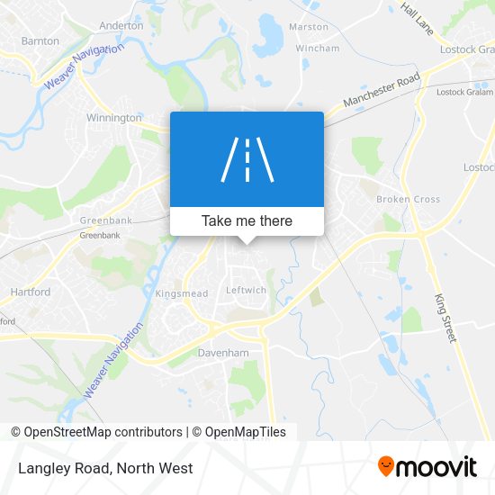 Langley Road map