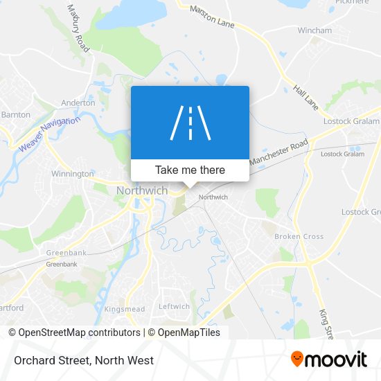 Orchard Street map