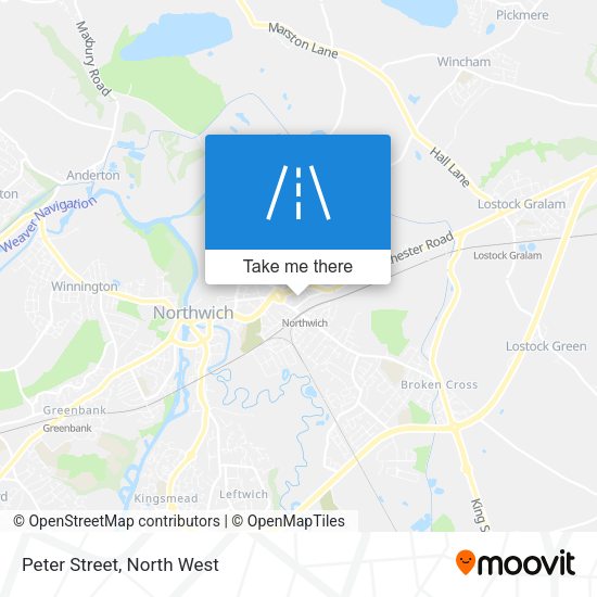 Peter Street map