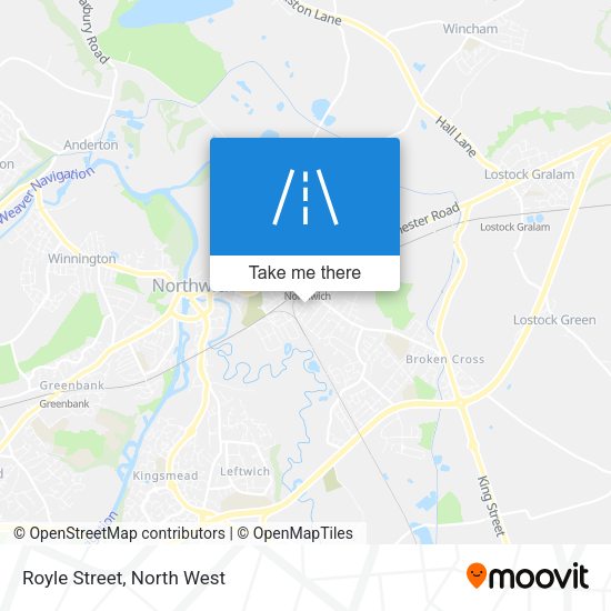 Royle Street map