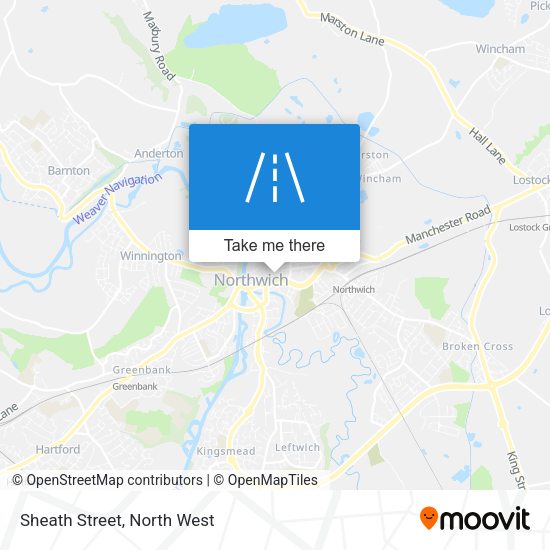 Sheath Street map