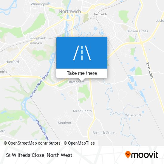 St Wilfreds Close map