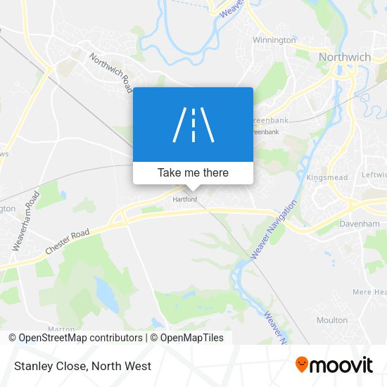 Stanley Close map