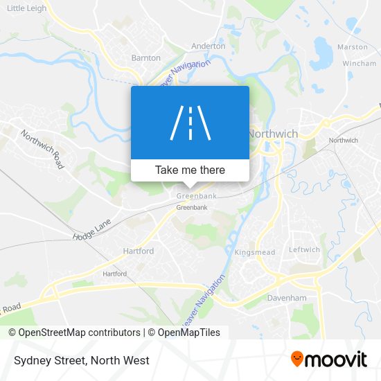 Sydney Street map