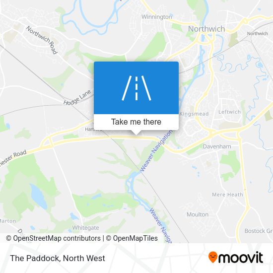 The Paddock map