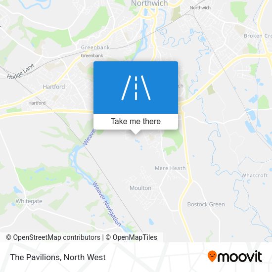 The Pavilions map