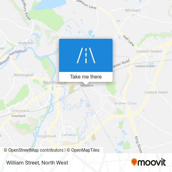 William Street map
