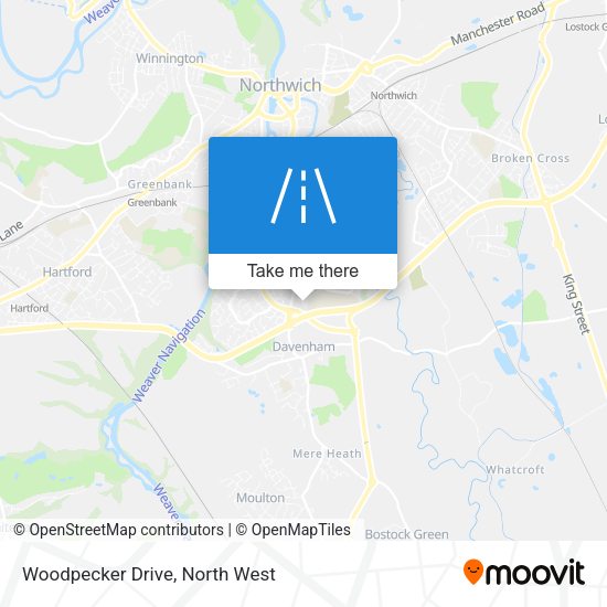 Woodpecker Drive map