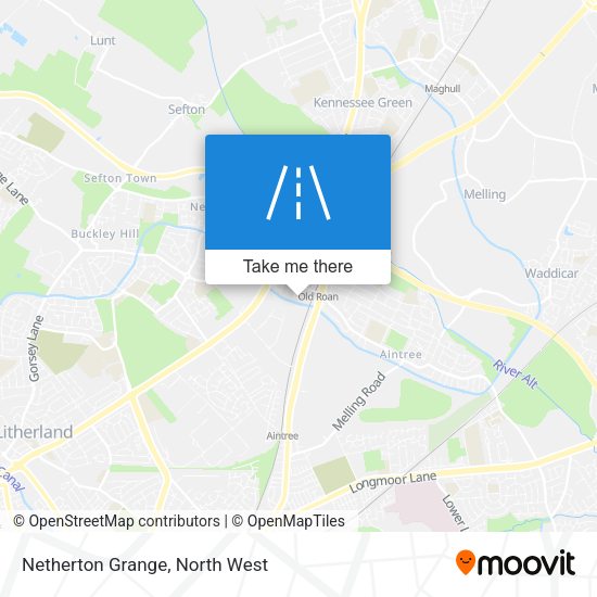 Netherton Grange map