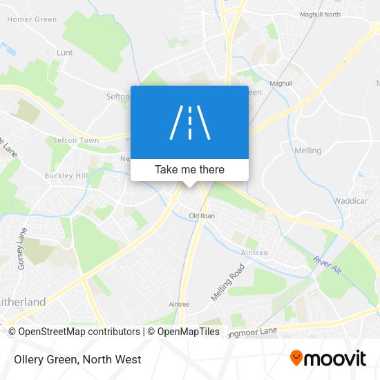 Ollery Green map