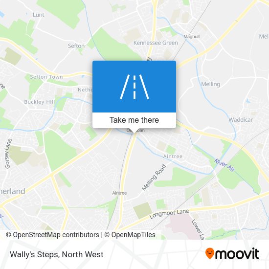 Wally's Steps map