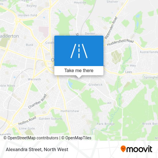 Alexandra Street map