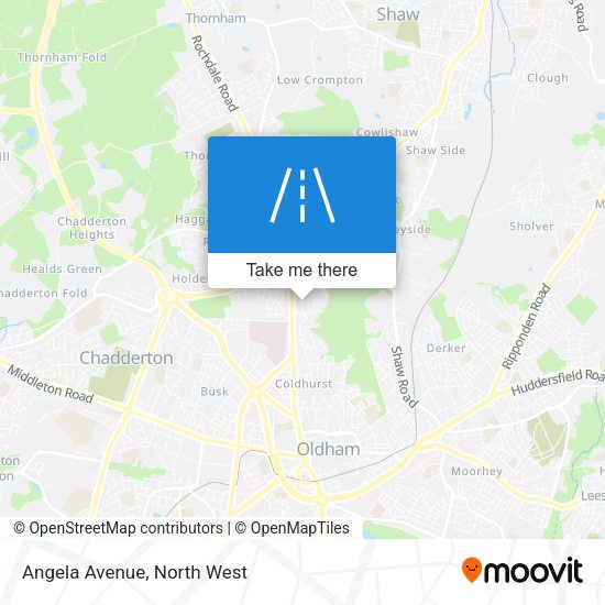 Angela Avenue map