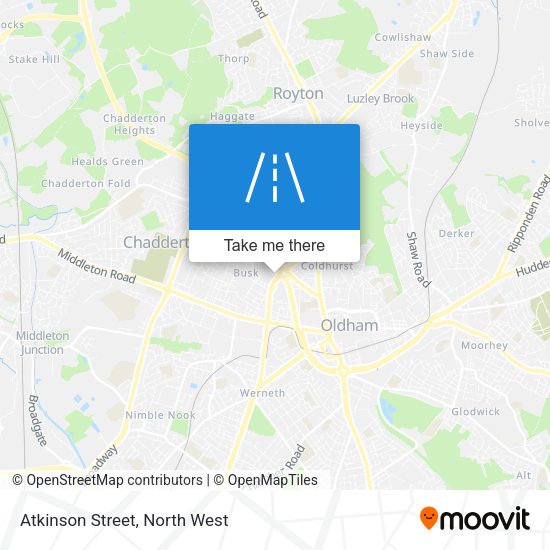 Atkinson Street map