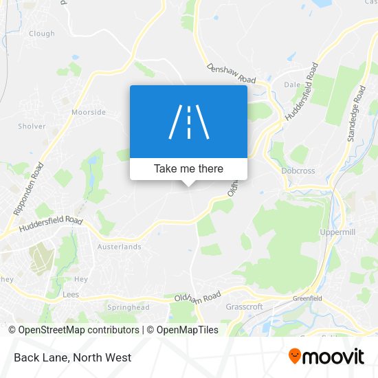 Back Lane map