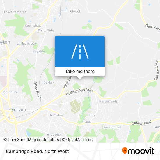 Bainbridge Road map