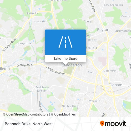 Bannach Drive map