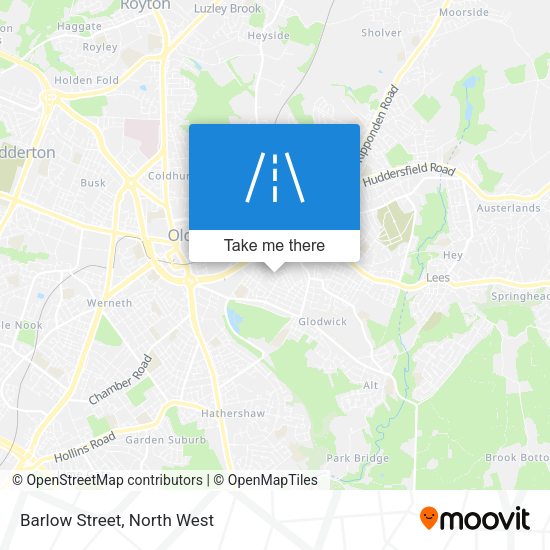 Barlow Street map