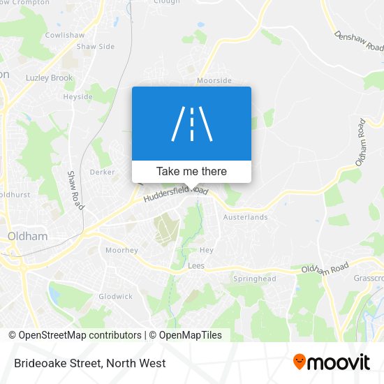Brideoake Street map