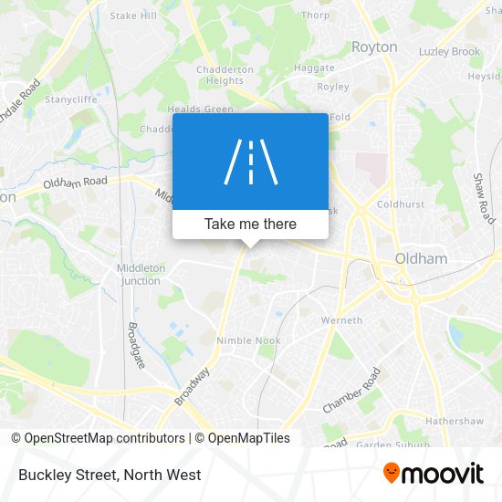 Buckley Street map