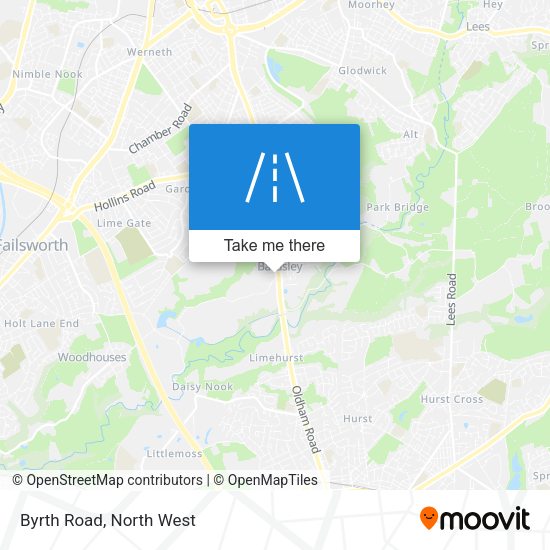 Byrth Road map