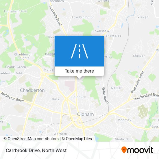 Carrbrook Drive map