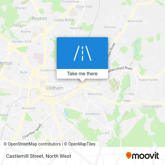 Castlemill Street map