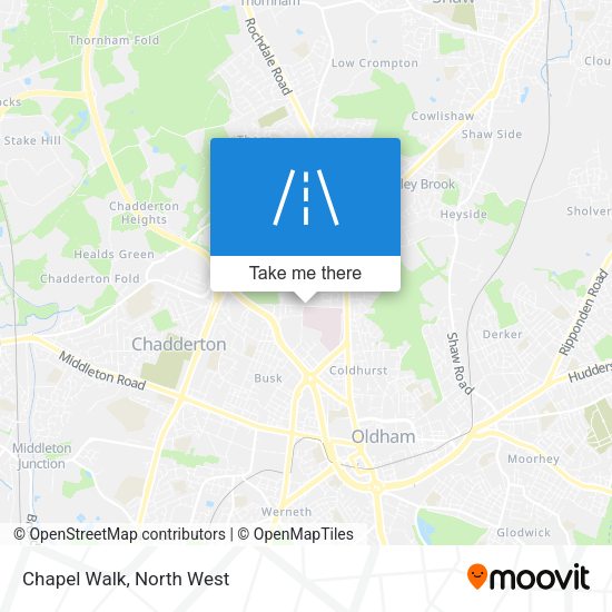 Chapel Walk map