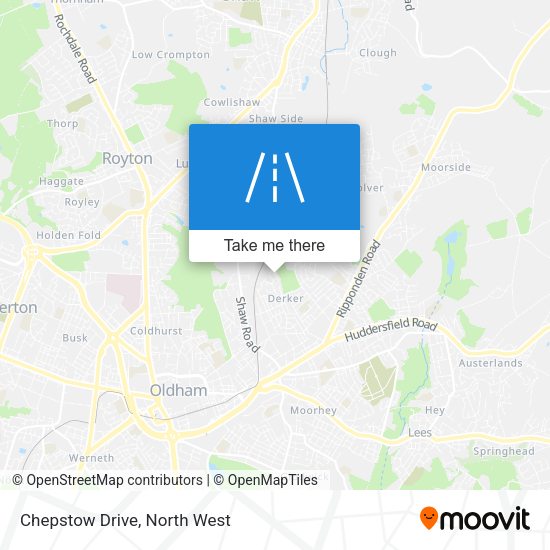 Chepstow Drive map