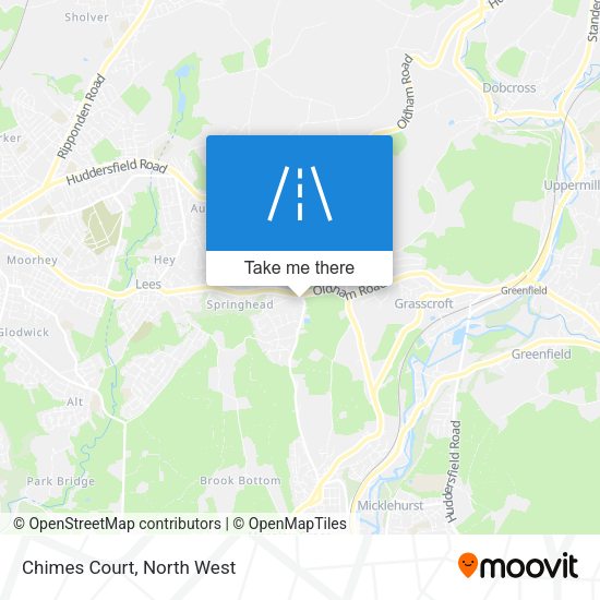 Chimes Court map