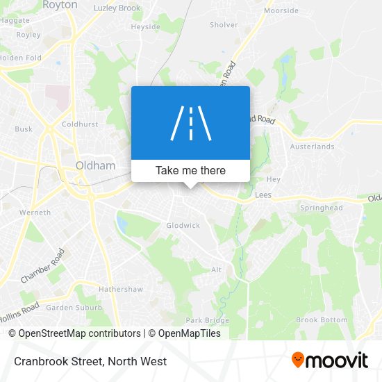 Cranbrook Street map