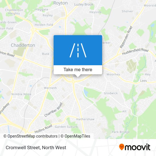 Cromwell Street map