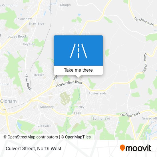 Culvert Street map