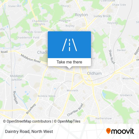 Daintry Road map