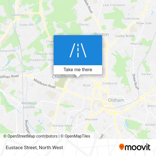 Eustace Street map