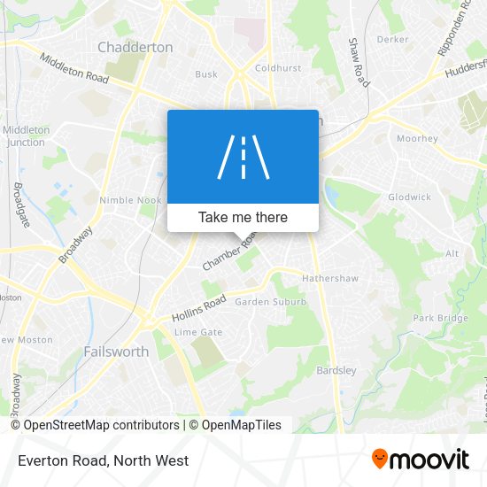 Everton Road map