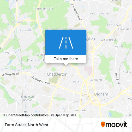 Farm Street map