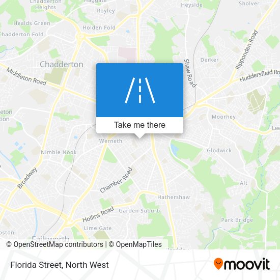 Florida Street map