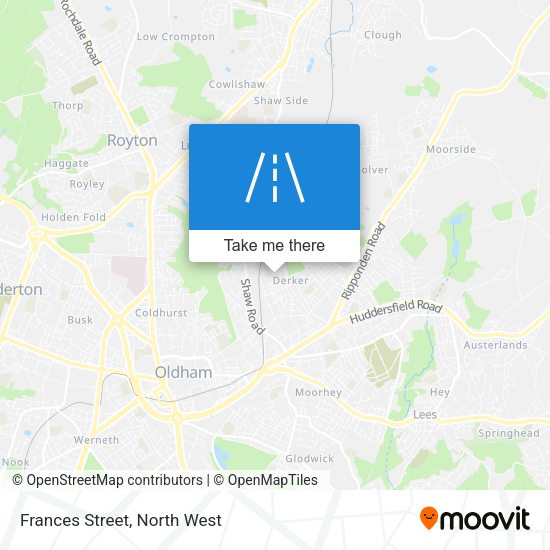 Frances Street map