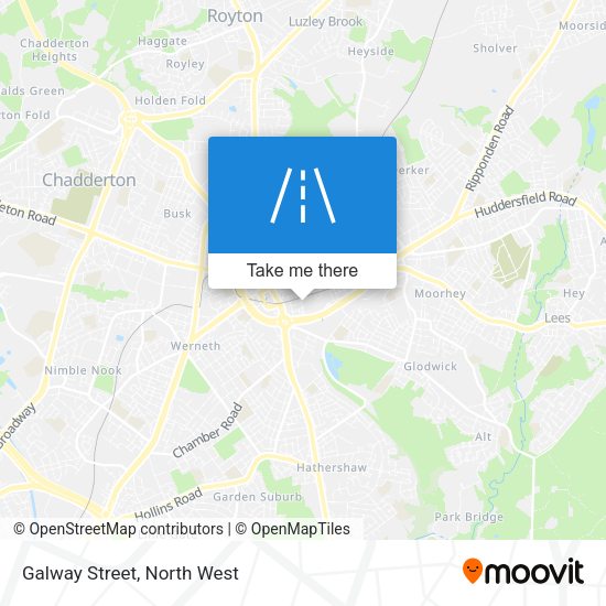 Galway Street map