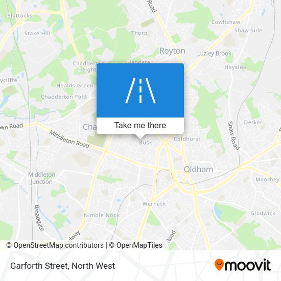 Garforth Street map