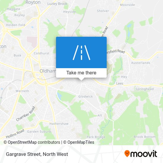 Gargrave Street map