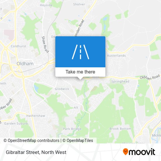 Gibraltar Street map