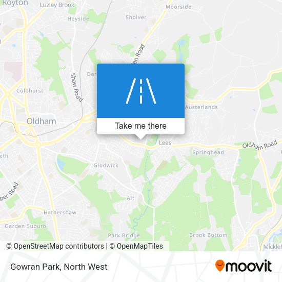 Gowran Park map