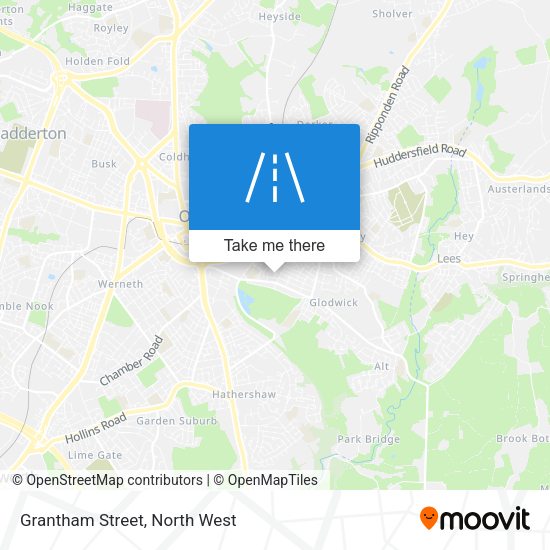 Grantham Street map