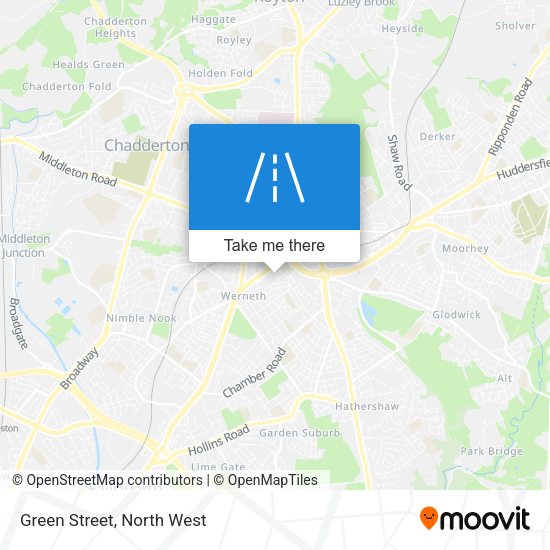 Green Street map