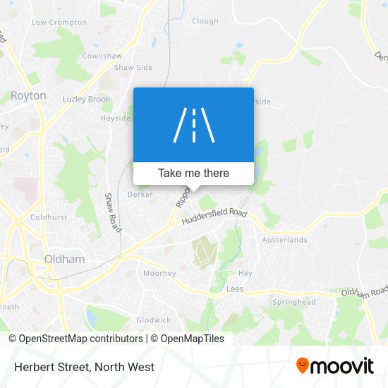 Herbert Street map