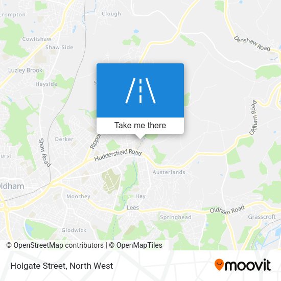 Holgate Street map