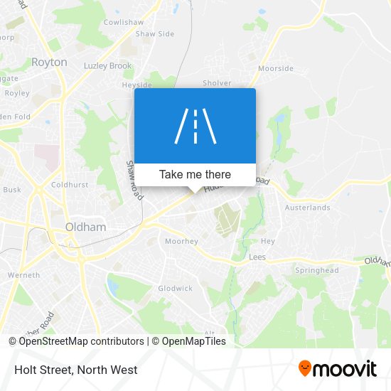 Holt Street map